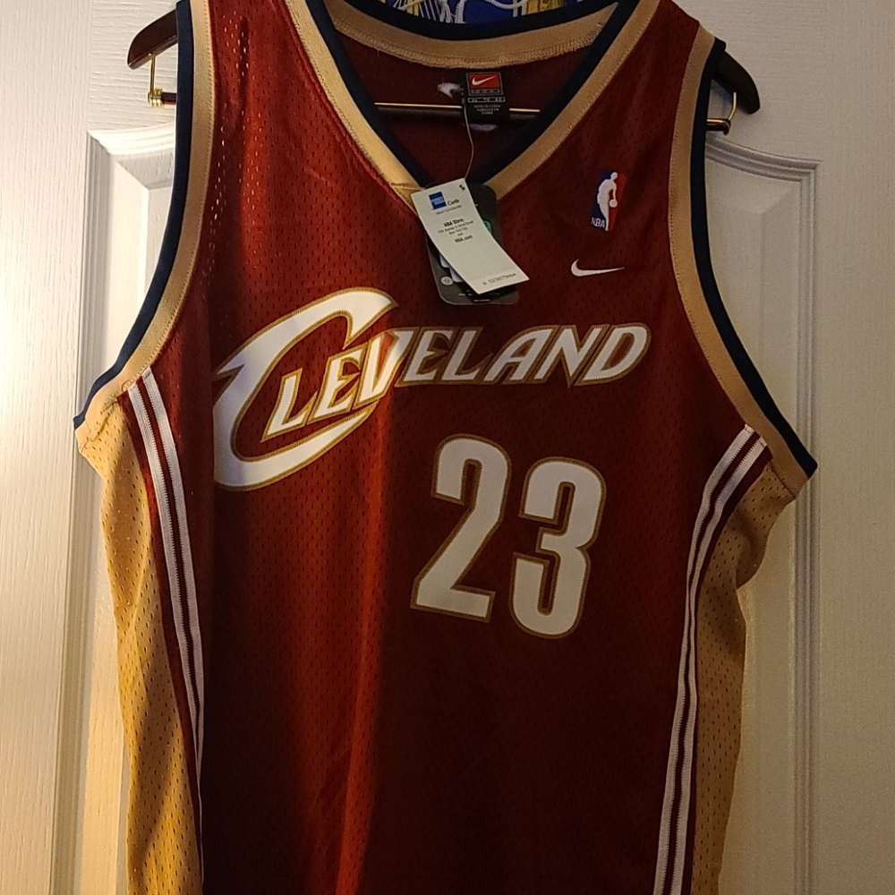Vintage Nike Cleveland Cavs Lebron James jersey